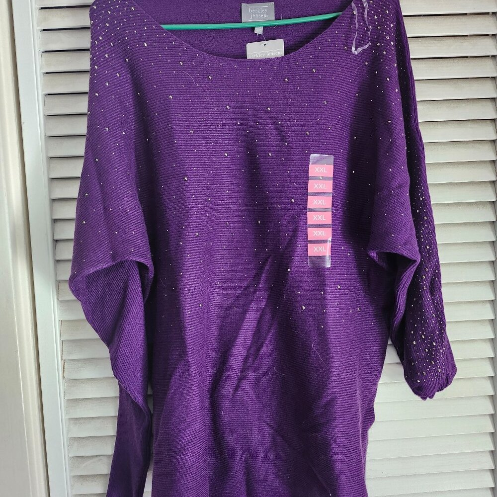 Purple sweater